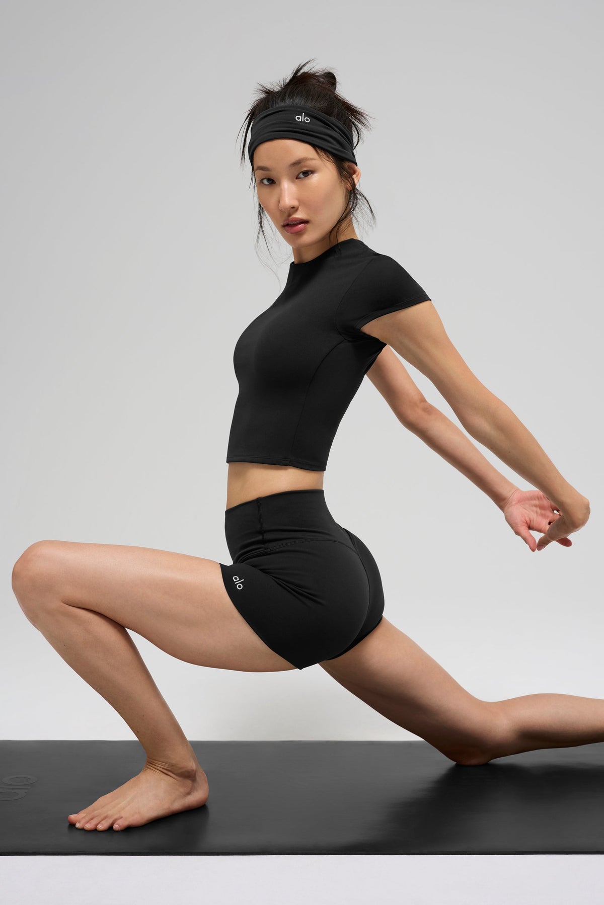 Softsculpt Precision Short Sleeve Top - Black