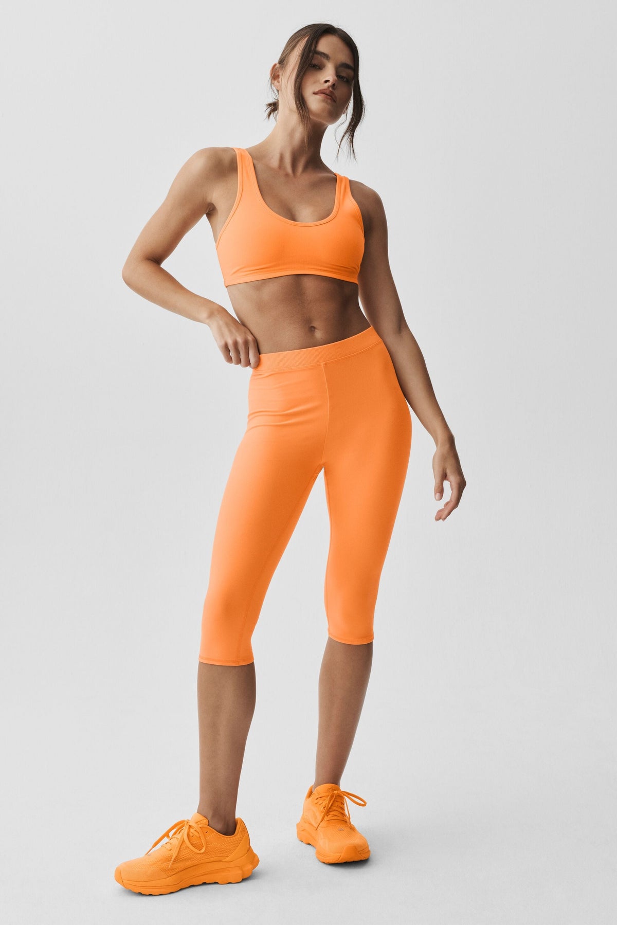 High-Waist Iconic 90's Capri - Satsuma Breeze