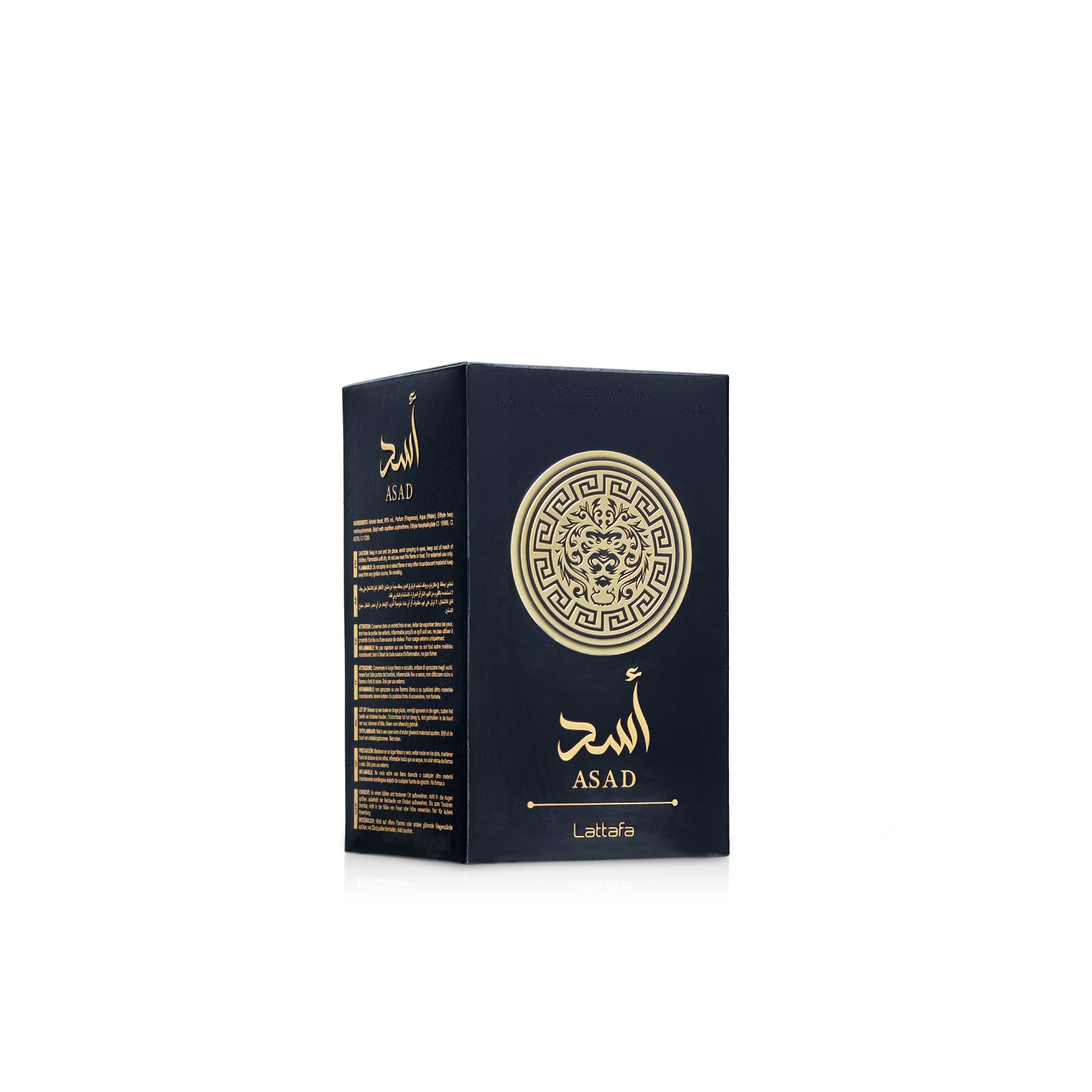 Lattafa Asad Amber Fragrance Parfum Men 100ml