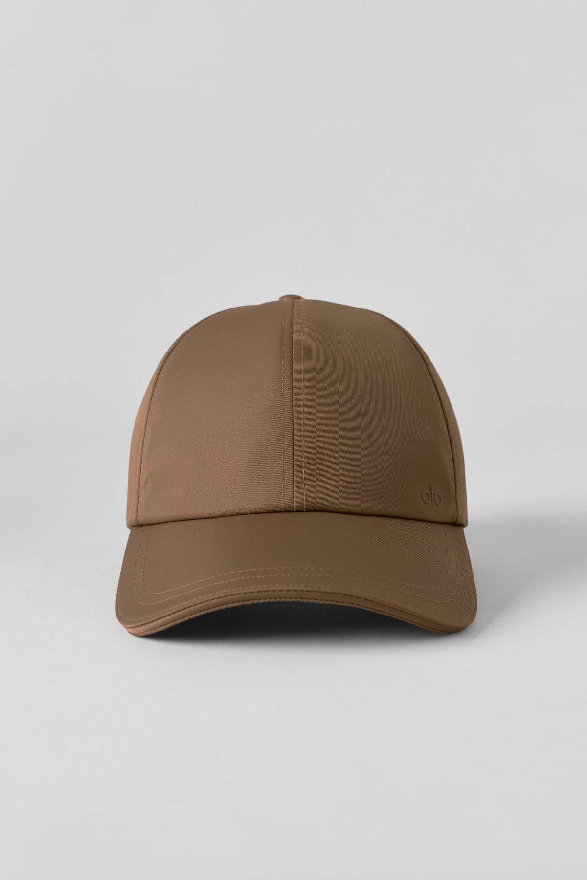 Satin Off-Duty Cap - Java Brown