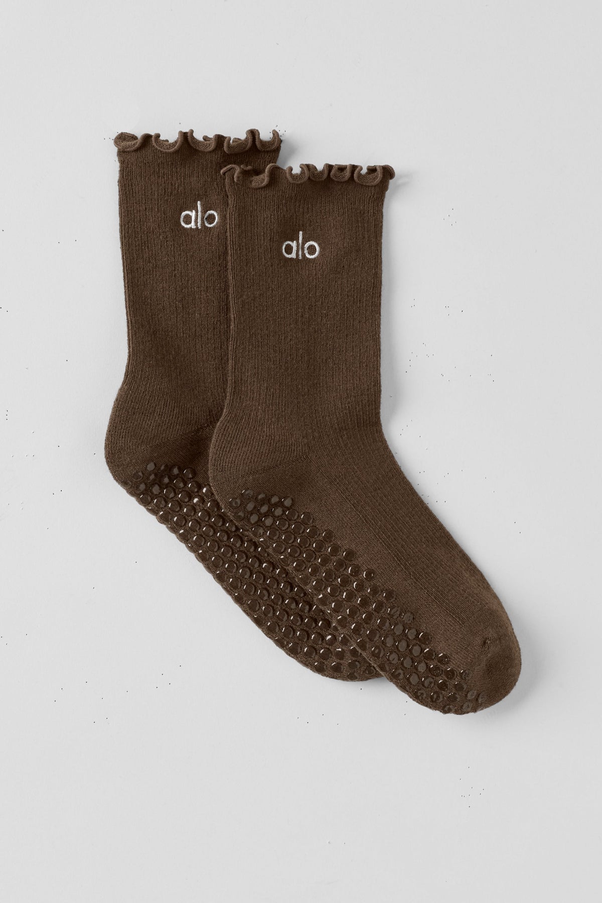Lettuce Edge Grip Sock - Espresso