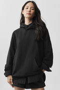 Double Take Hoodie - Black