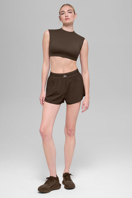 Capped Out Short Sleeve - Espresso