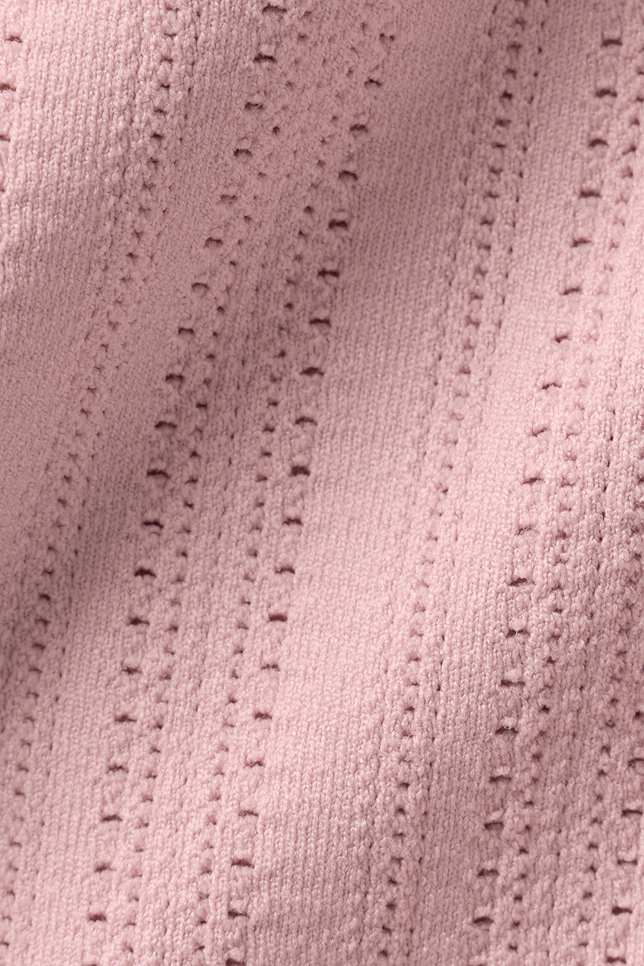 Seamless Pointelle Tank - Vintage Pink
