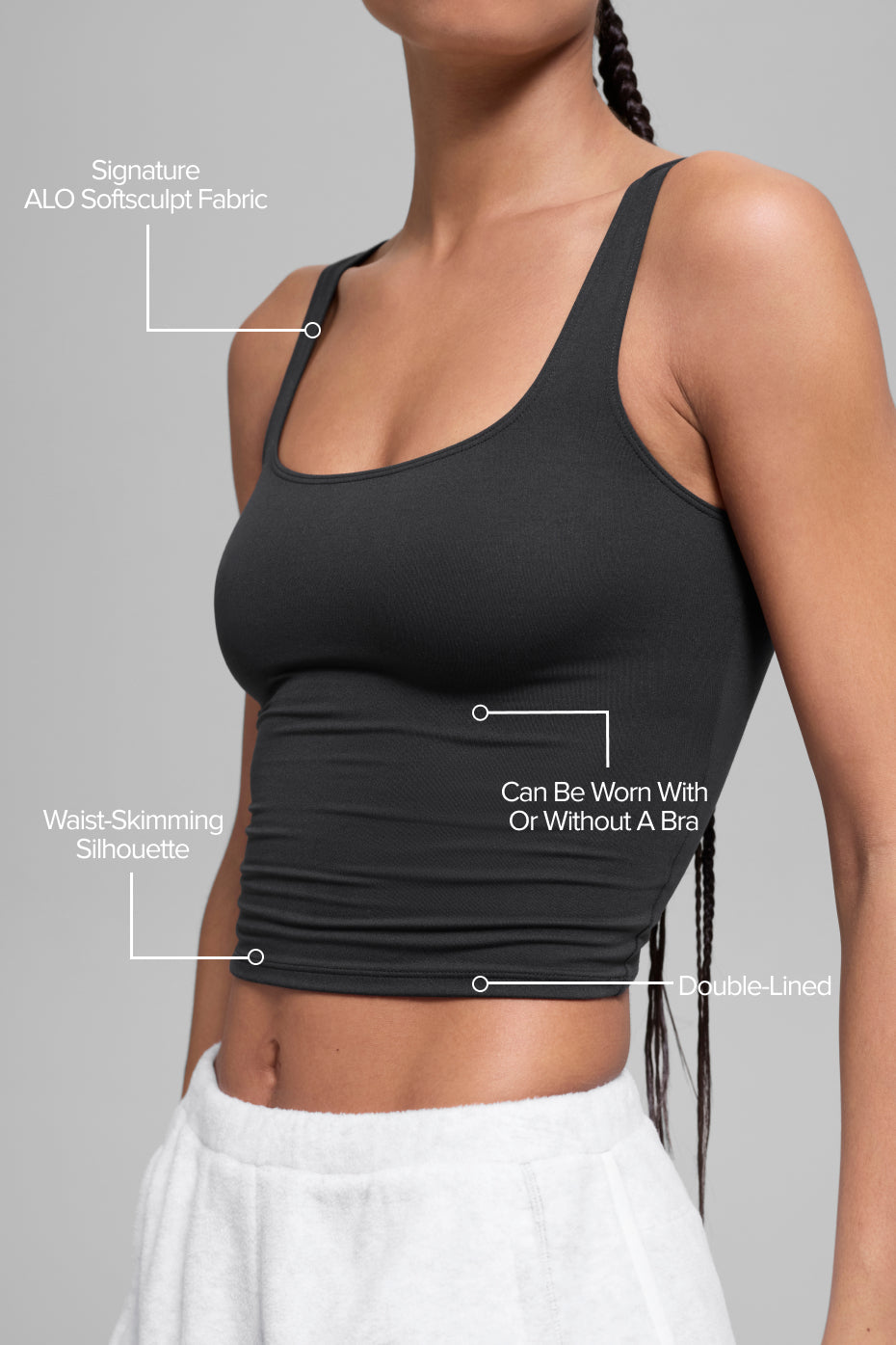 Softsculpt Precision Tank - Black