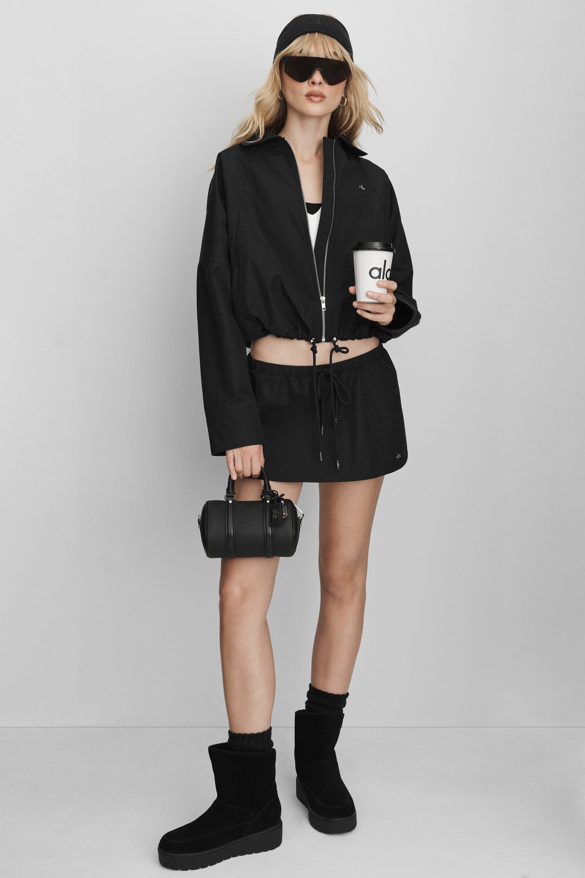 Best Bet Full Zip Jacket - Black