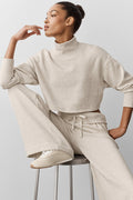 Cropped Serenity Coverup - Oatmeal Heather