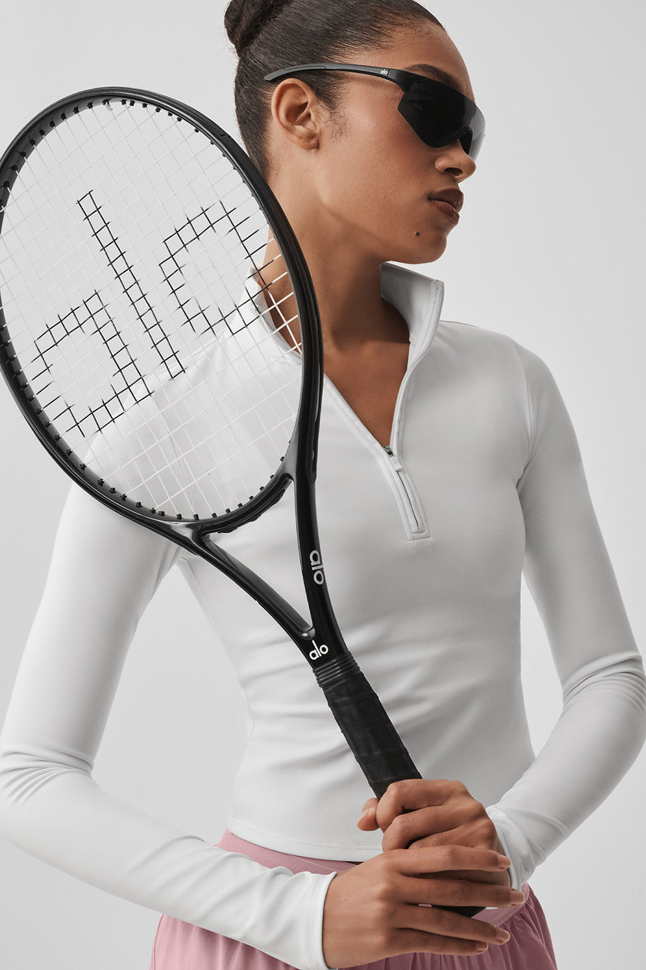 Softsculpt Precision 1/4 Zip Long Sleeve - White
