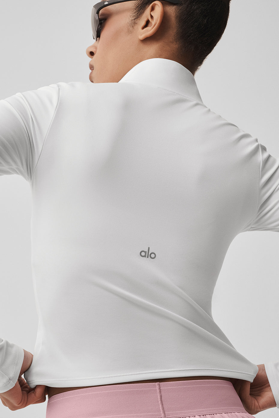 Softsculpt Precision 1/4 Zip Long Sleeve - White