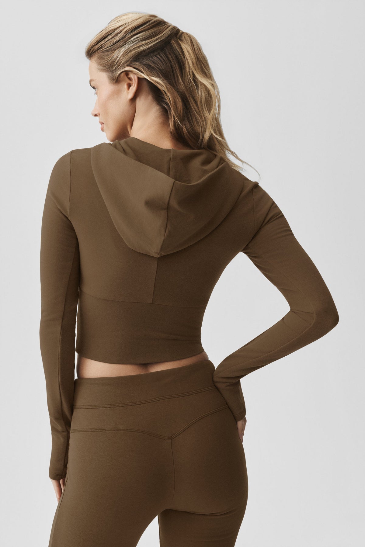 Sway Full Zip Hoodie - Java Brown