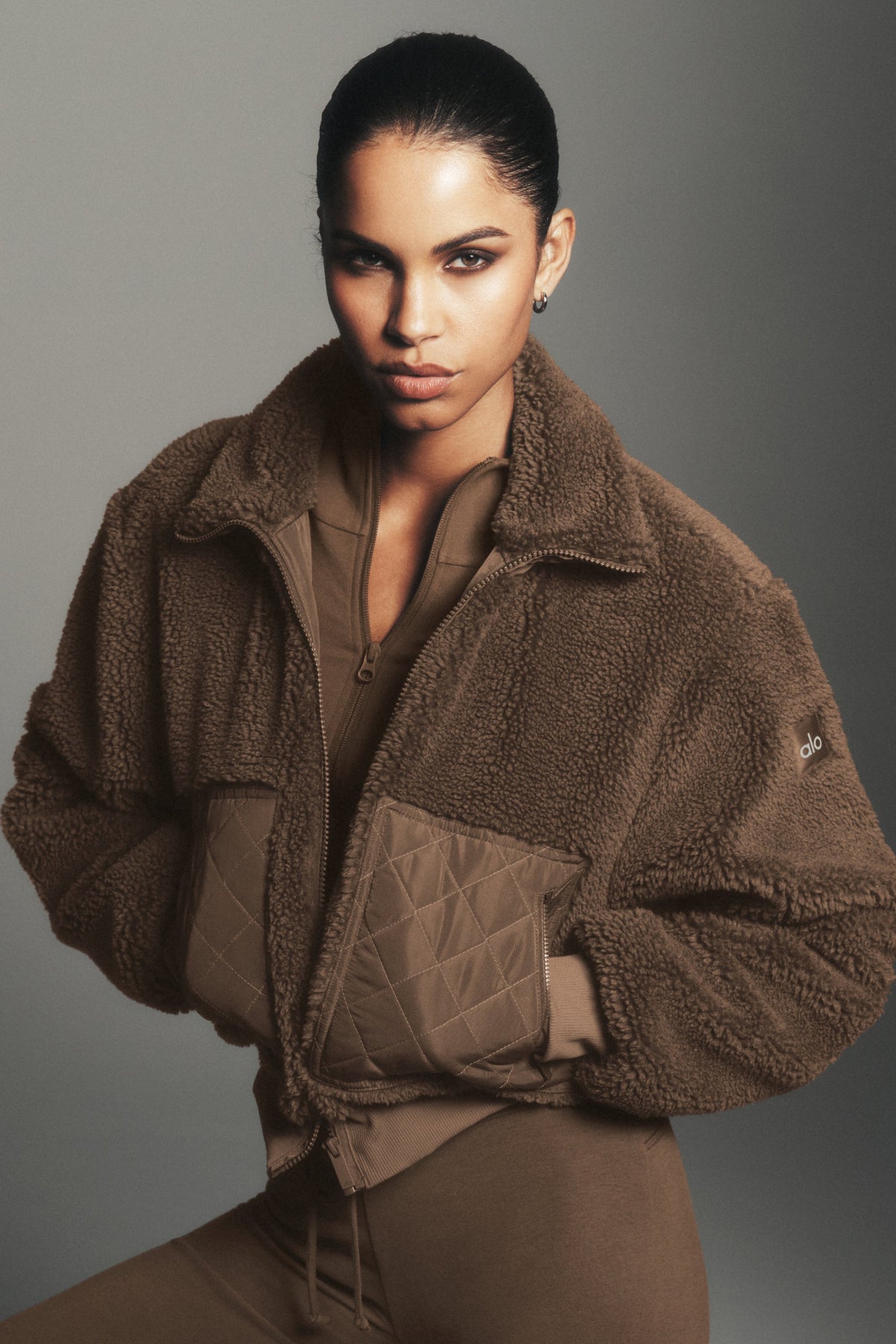 Sherpa Edge Bomber - Java Brown