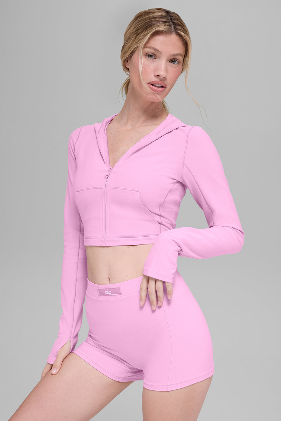 Sincere Fitted Jacket - Candy Heart Pink
