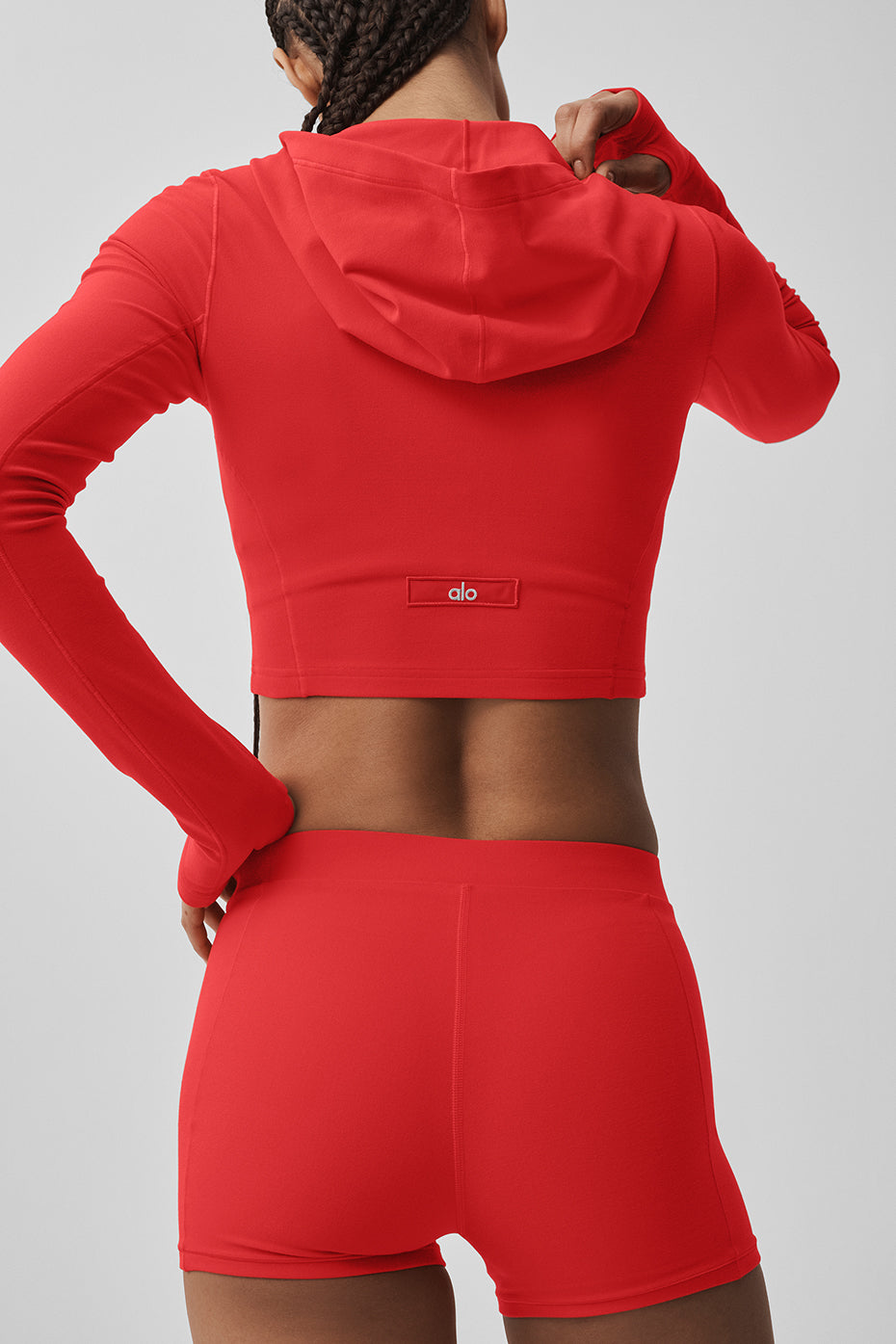 Sincere Fitted Jacket - Bright Red