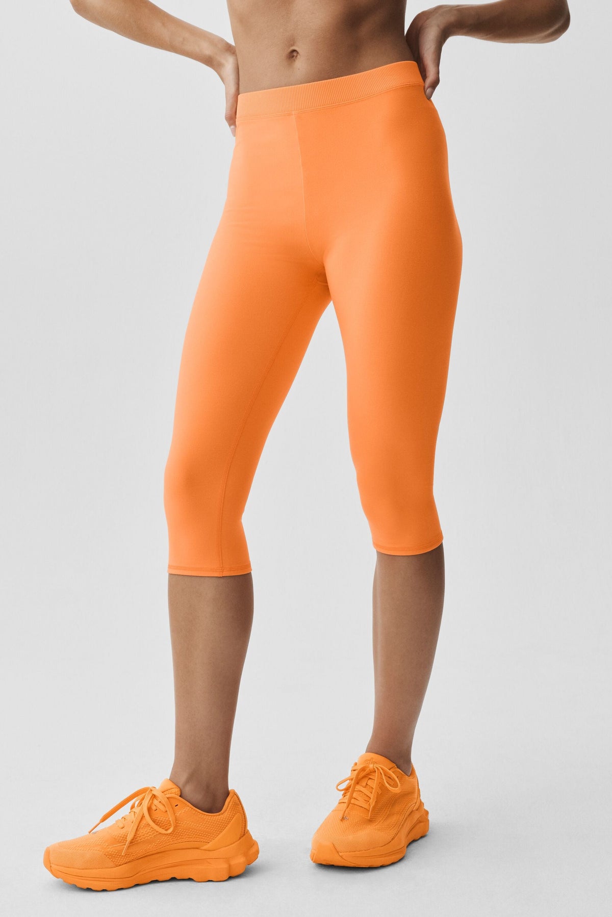 High-Waist Iconic 90's Capri - Satsuma Breeze