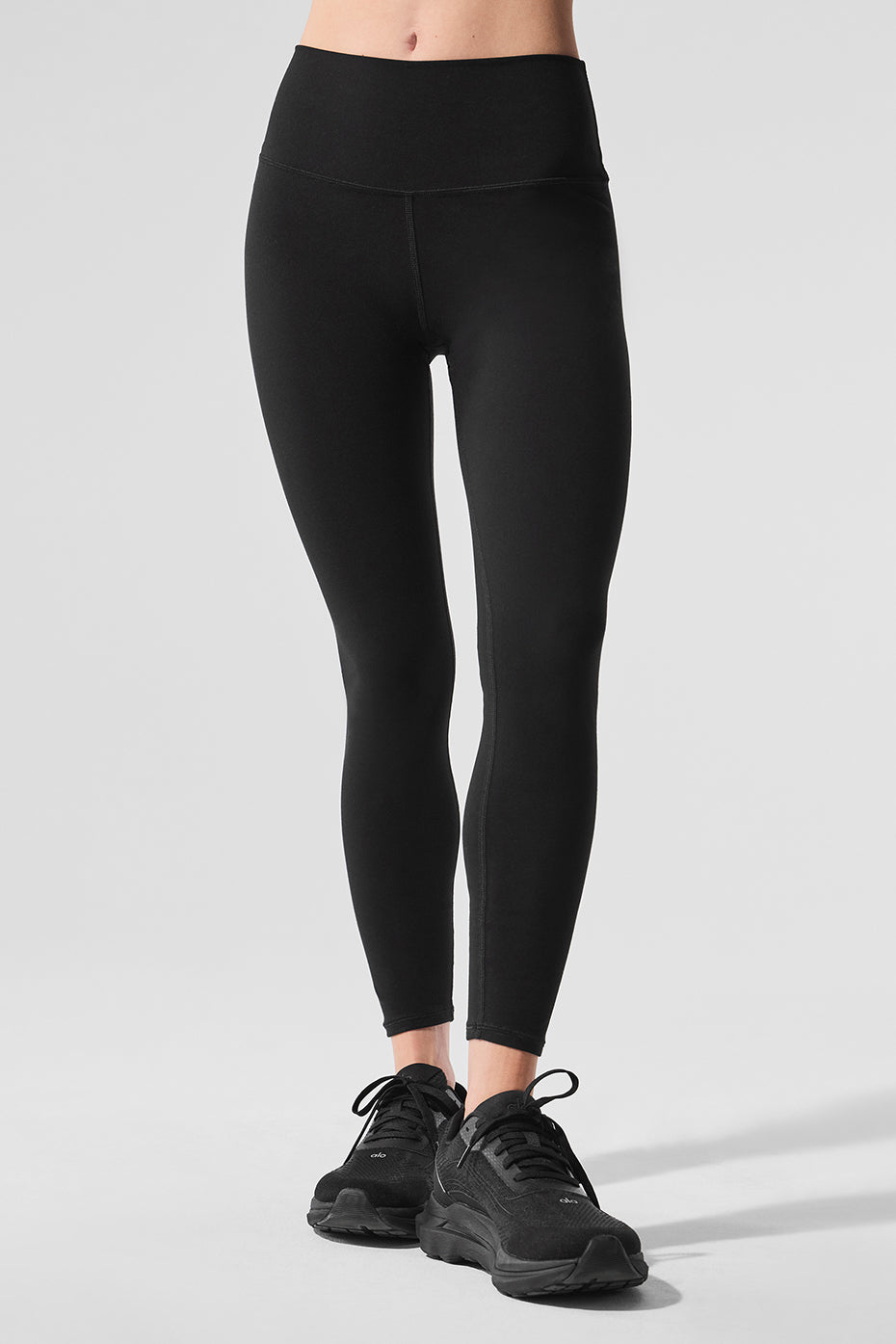AI0soft High-Waist 7/8 Highlight Legging - Black