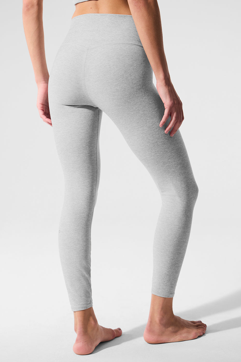 High-Waist 7/8 Highlight Legging - Athletic Heather Grey