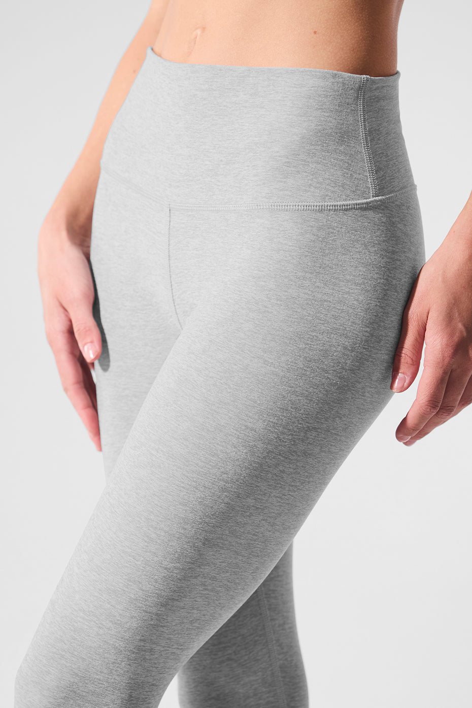 High-Waist 7/8 Highlight Legging - Athletic Heather Grey