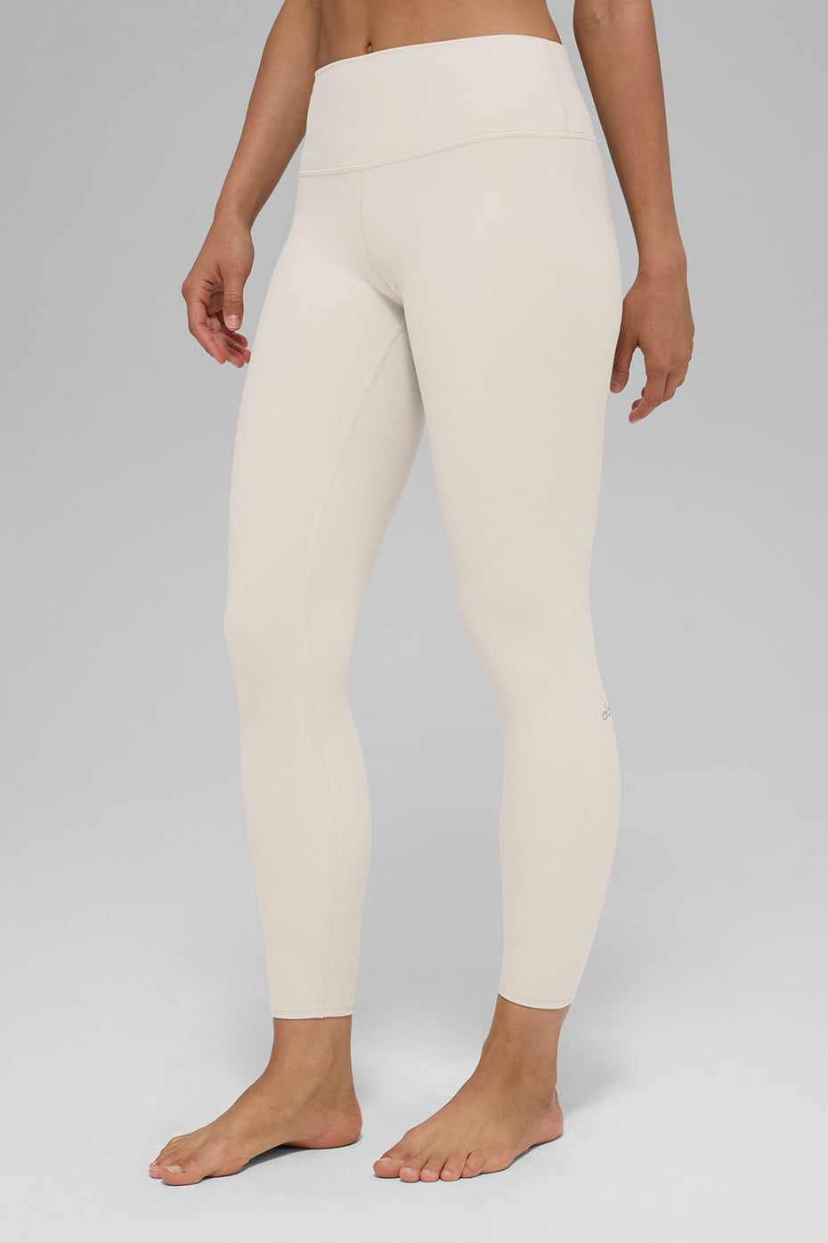 High-Waist 7/8 Highlight Legging - Bone