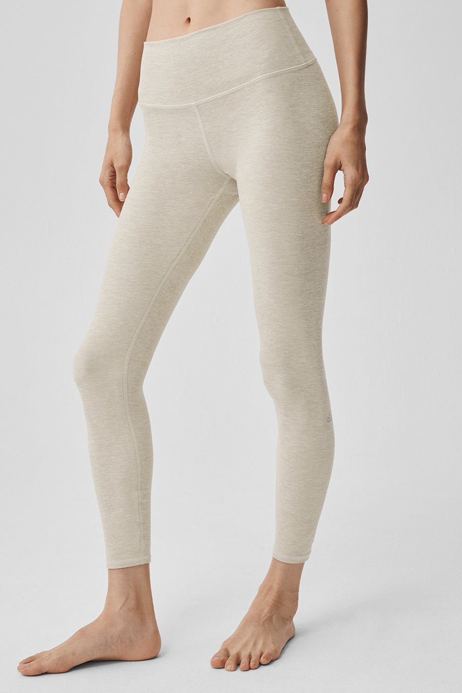 High-Waist 7/8 Highlight Legging - Oatmeal Heather