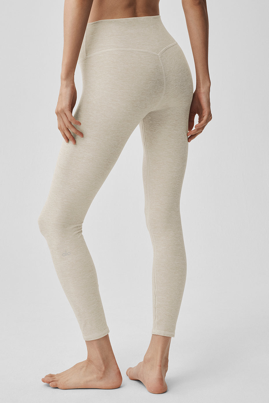 High-Waist 7/8 Highlight Legging - Oatmeal Heather