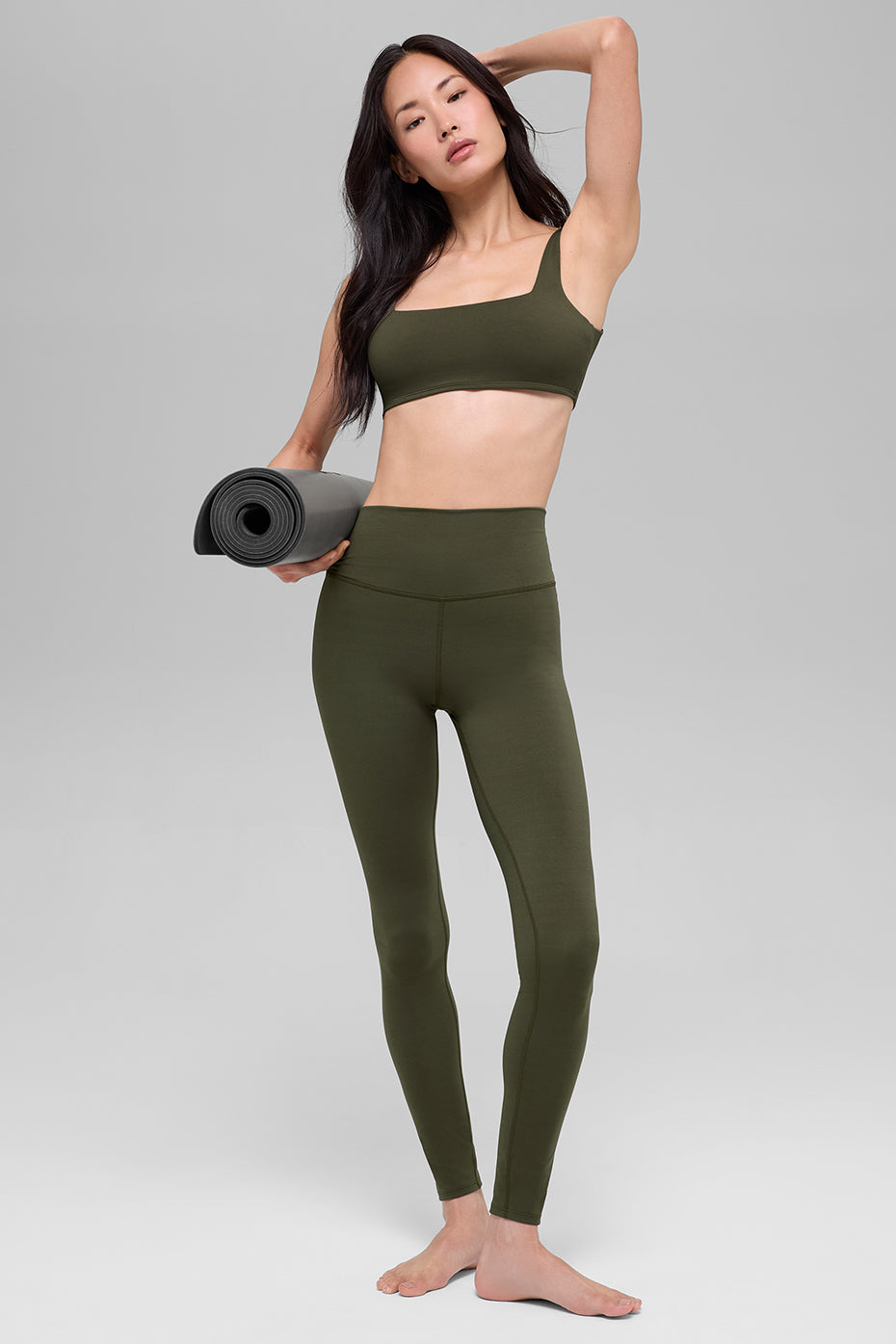 Softsculpt High-Waist Legging - Green Olive