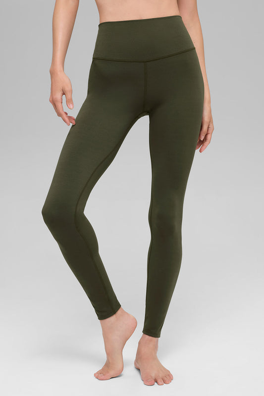 Softsculpt High-Waist Legging - Green Olive