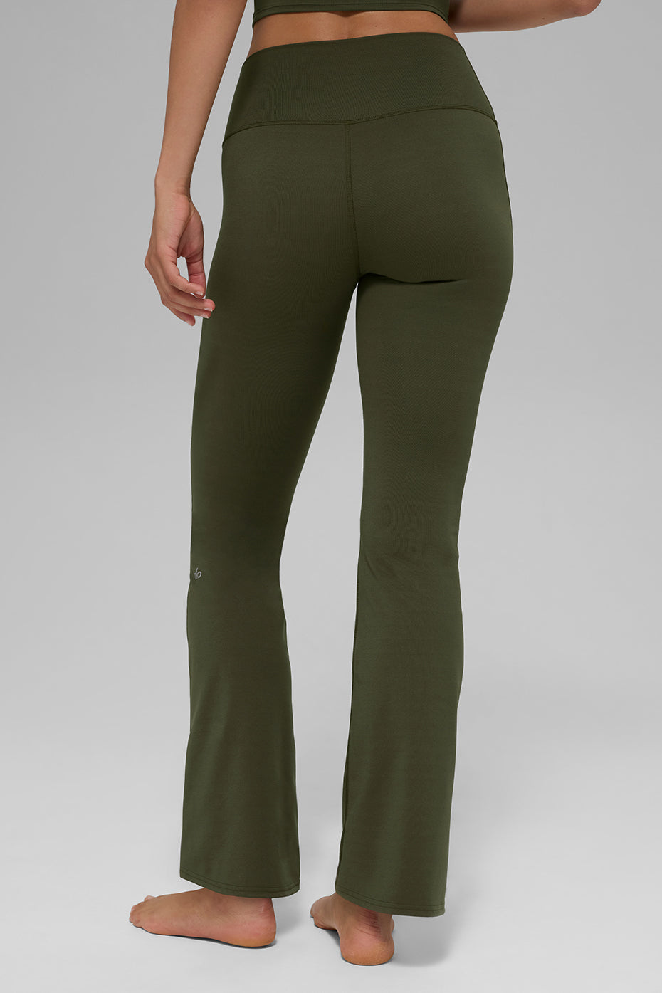 Softsculpt High-Waist 7/8 Bootcut Legging - Green Olive