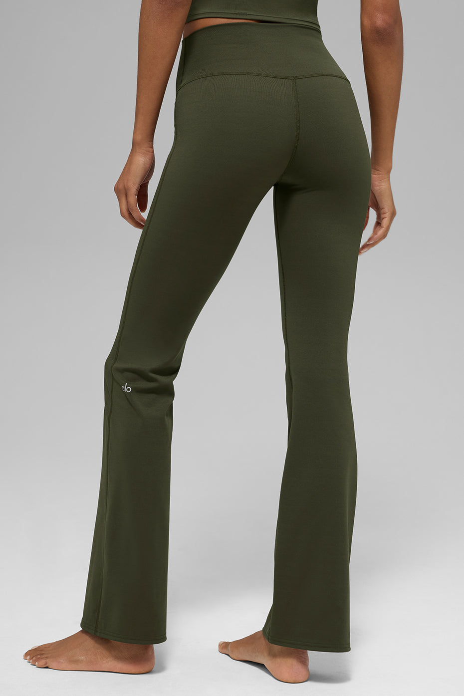 Softsculpt High-Waist Bootcut Legging - Green Olive