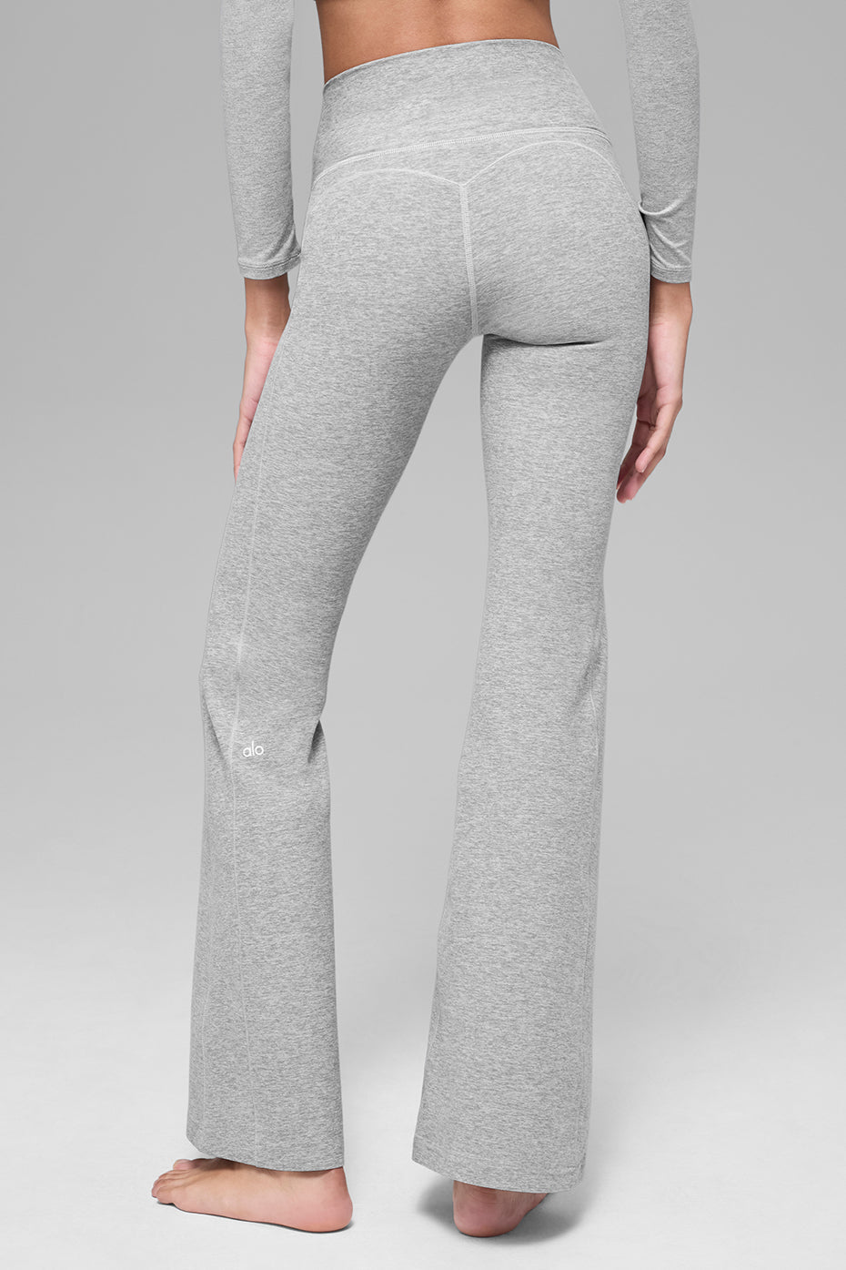 Intuition High-Waist Bootcut - Athletic Heather Grey