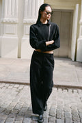 High Road Straight Leg Pant - Black