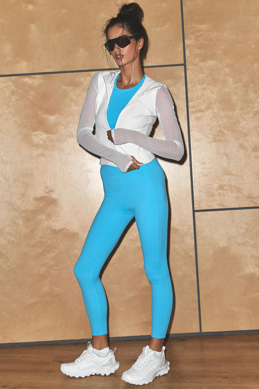 Softsculpt High-Waist 7/8 Superset Legging - Azure Blue