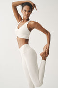 High-Waist Airbrush Legging - Ivory