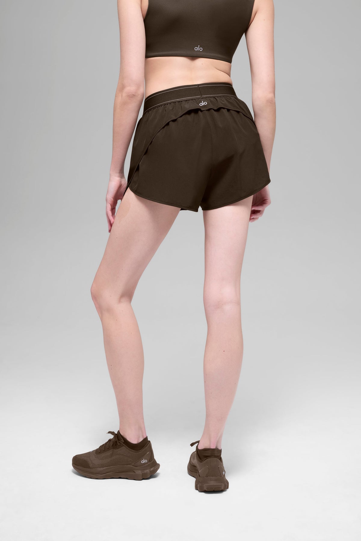 ALO Match Point Short - Espresso