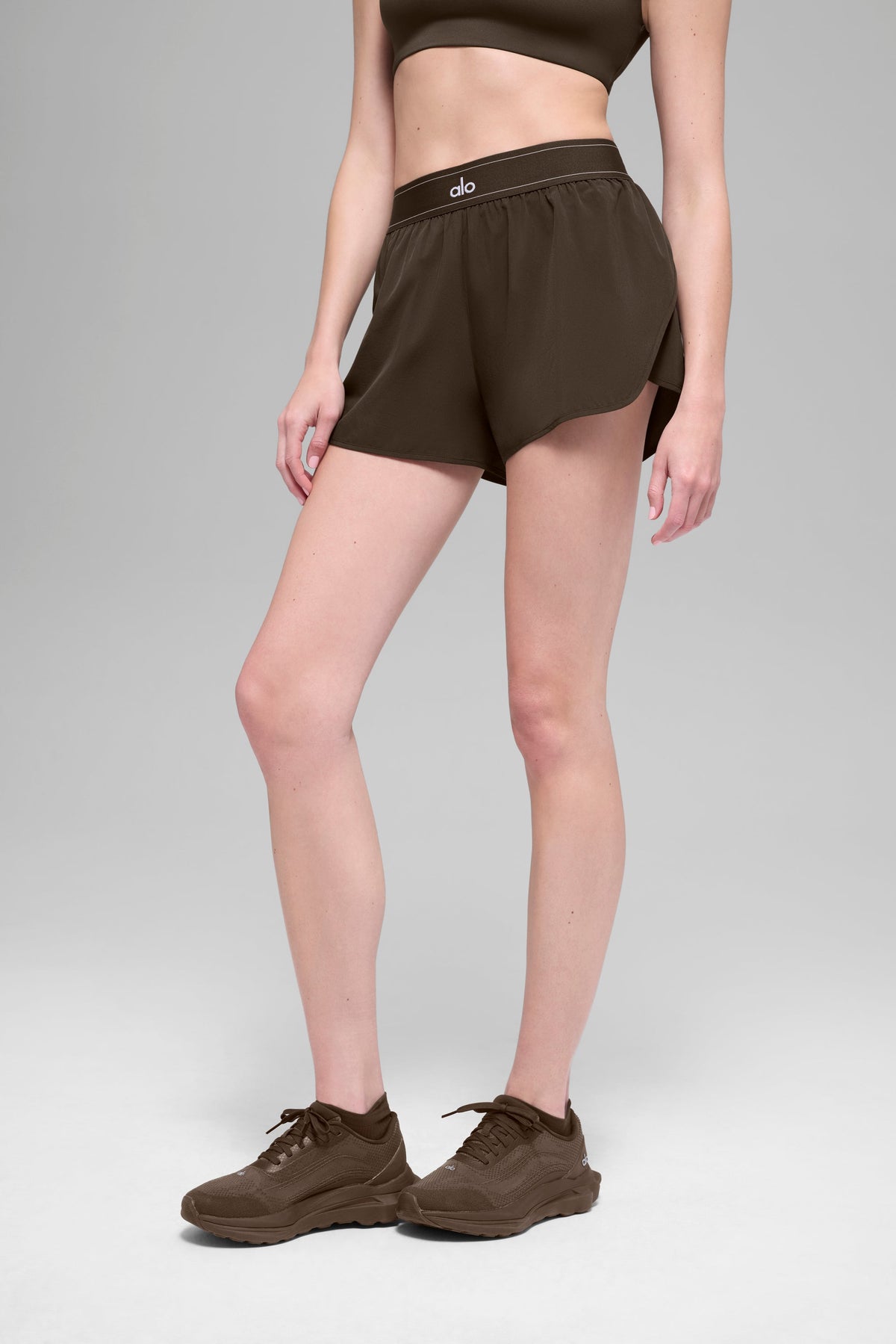 ALO Match Point Short - Espresso