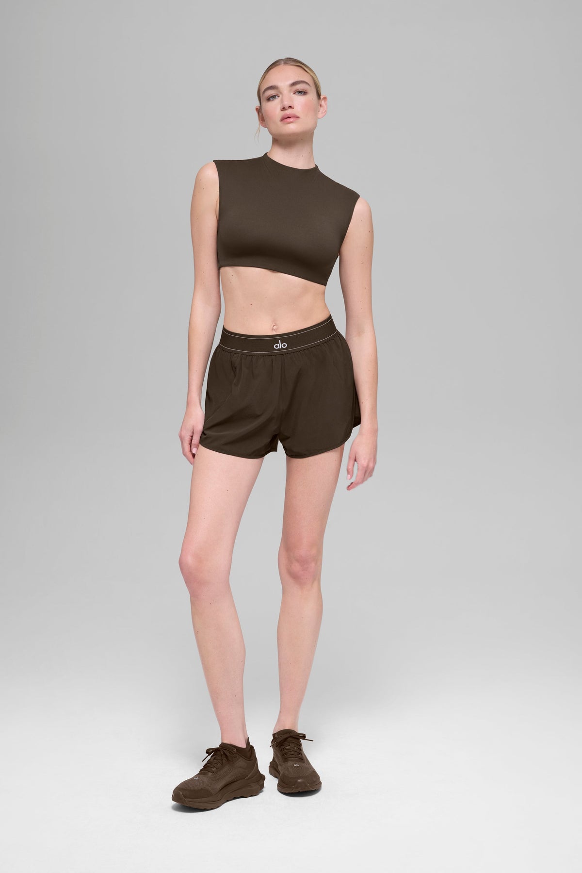 ALO Match Point Short - Espresso