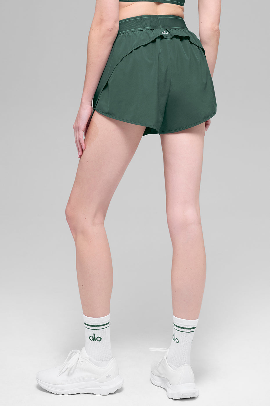 ALO Match Point Short - Clover Green