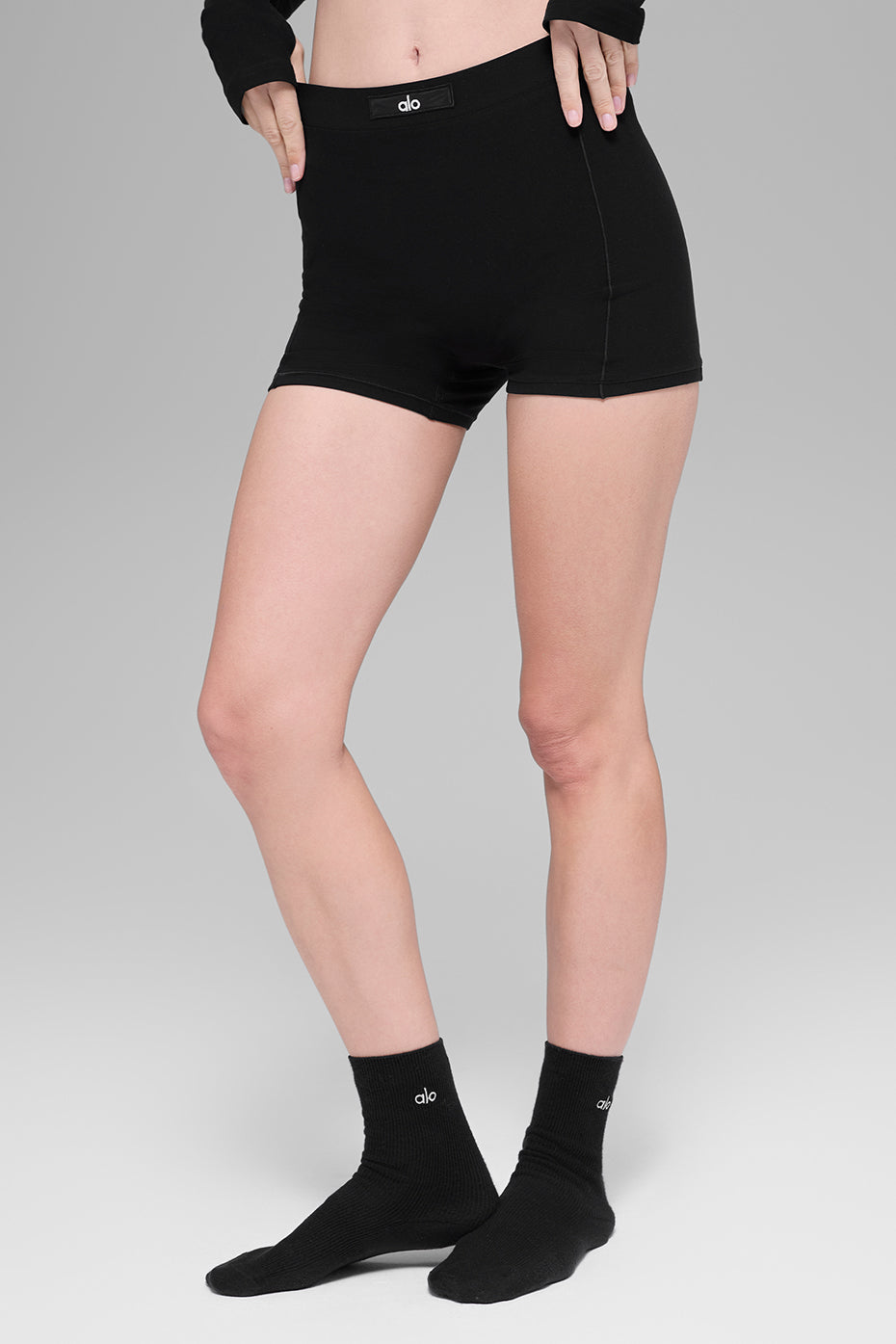 ALO Sincere Micro Short - Black