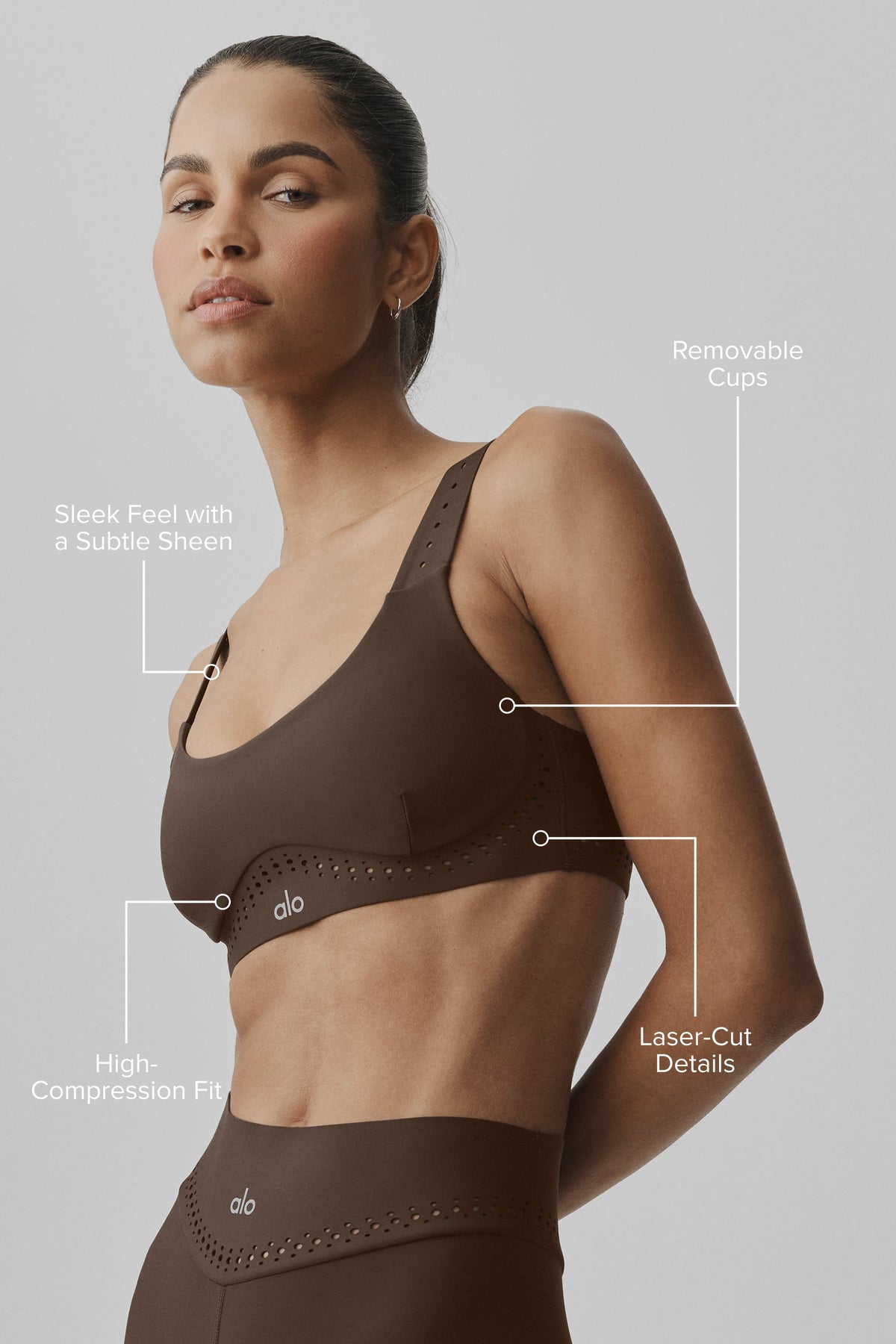 Airlift Superstar Bra - Espresso