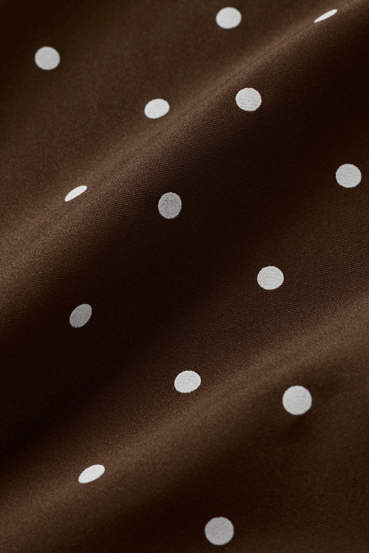 Airlift Polka Dot Splendor Bra - Espresso/White