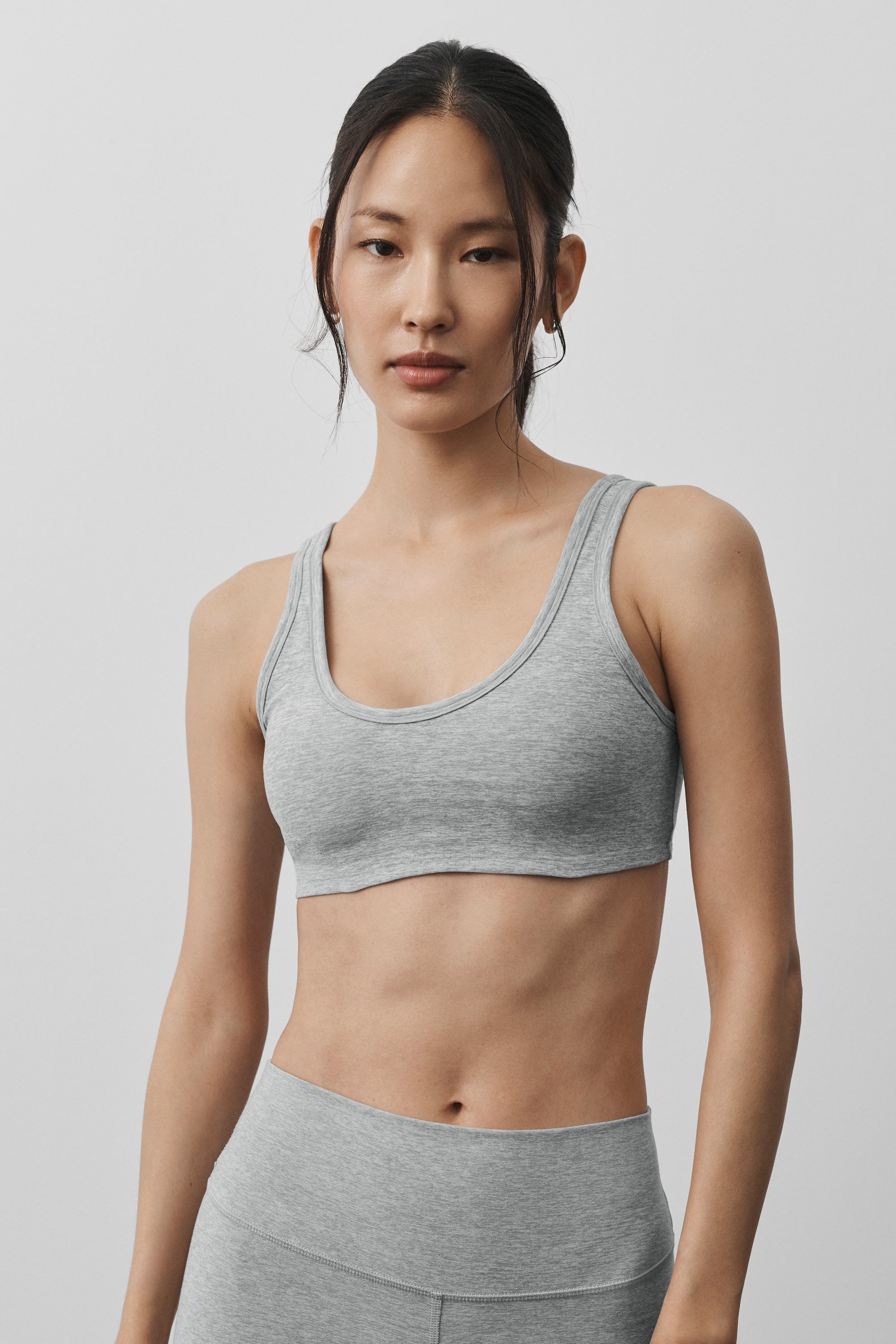 Alosoft Center Stage Bra - Vintage Athletic Heather