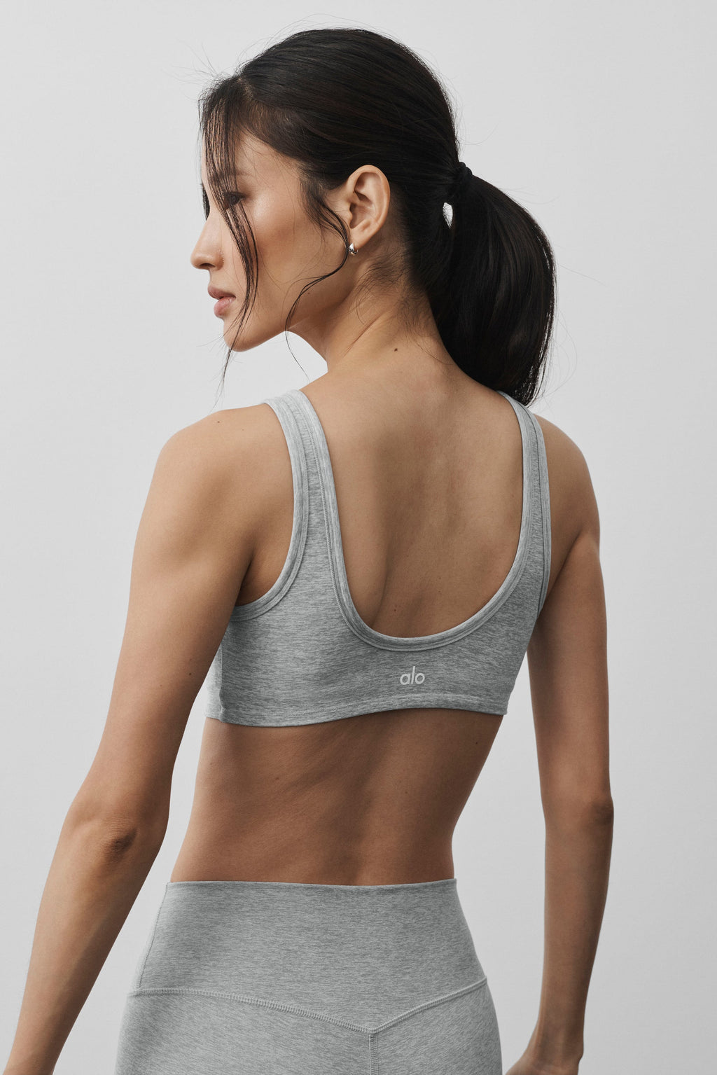 Alosoft Center Stage Bra - Vintage Athletic Heather
