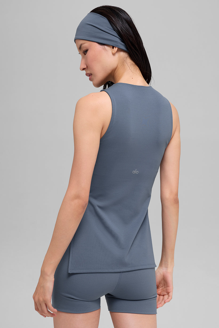 Softsculpt Precision Full Length Bra Tank - Bluestone