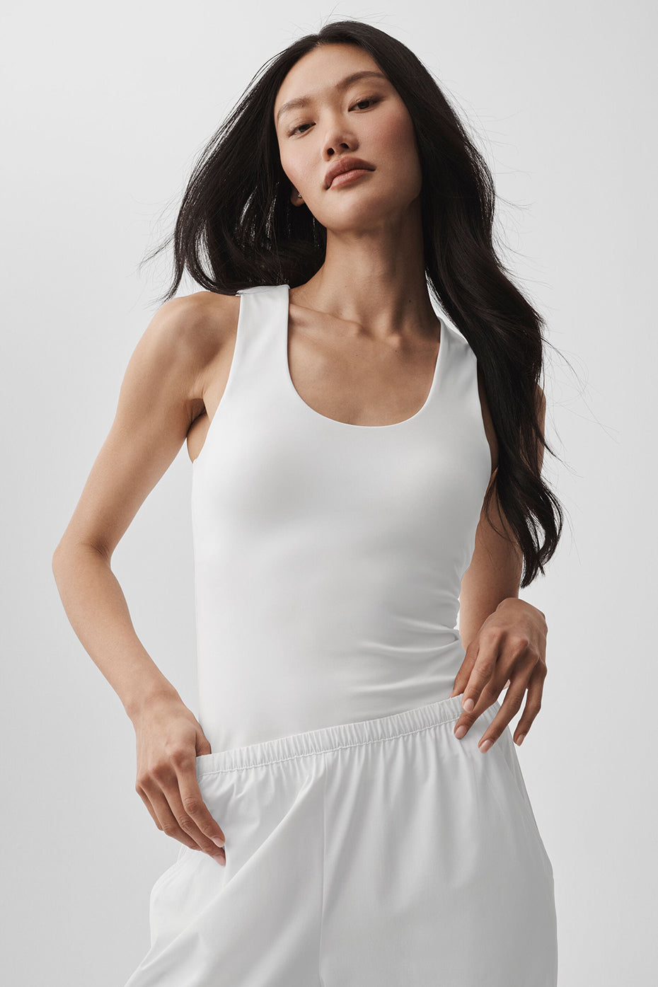 Softsculpt No Nonsense Bra Tank - White