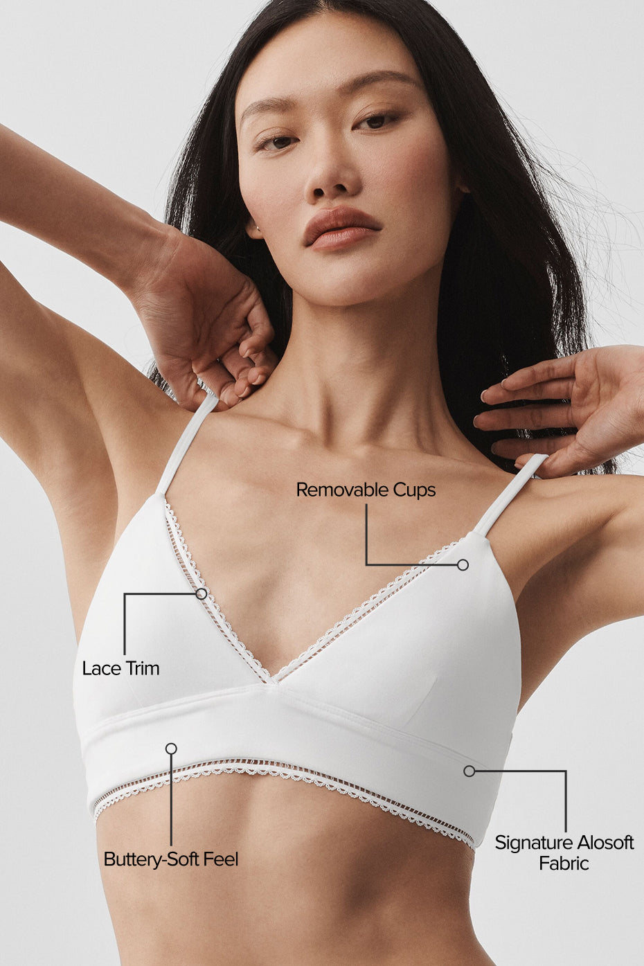 Affection Bra - White