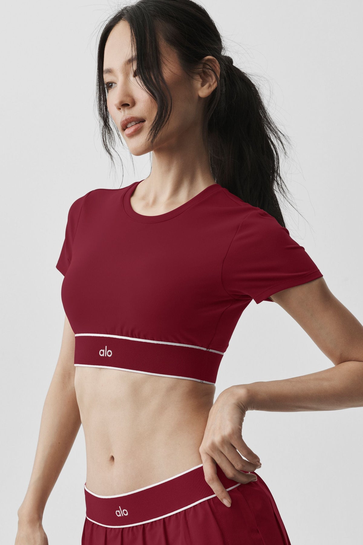 Softsculpt Amp It Up Short Sleeve Bra - Summer Romance Red
